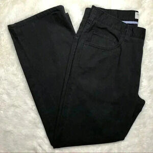 Perry Ellis Cottons Dull Black Chino Pants Size 34